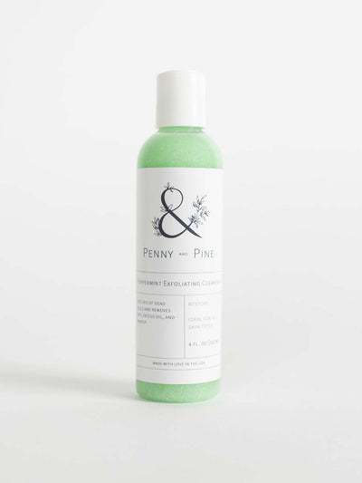 Peppermint Exfoliating Cleanser | Penny & Pine