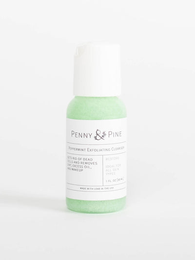 Peppermint Exfoliating Cleanser Sample | Penny & Pine